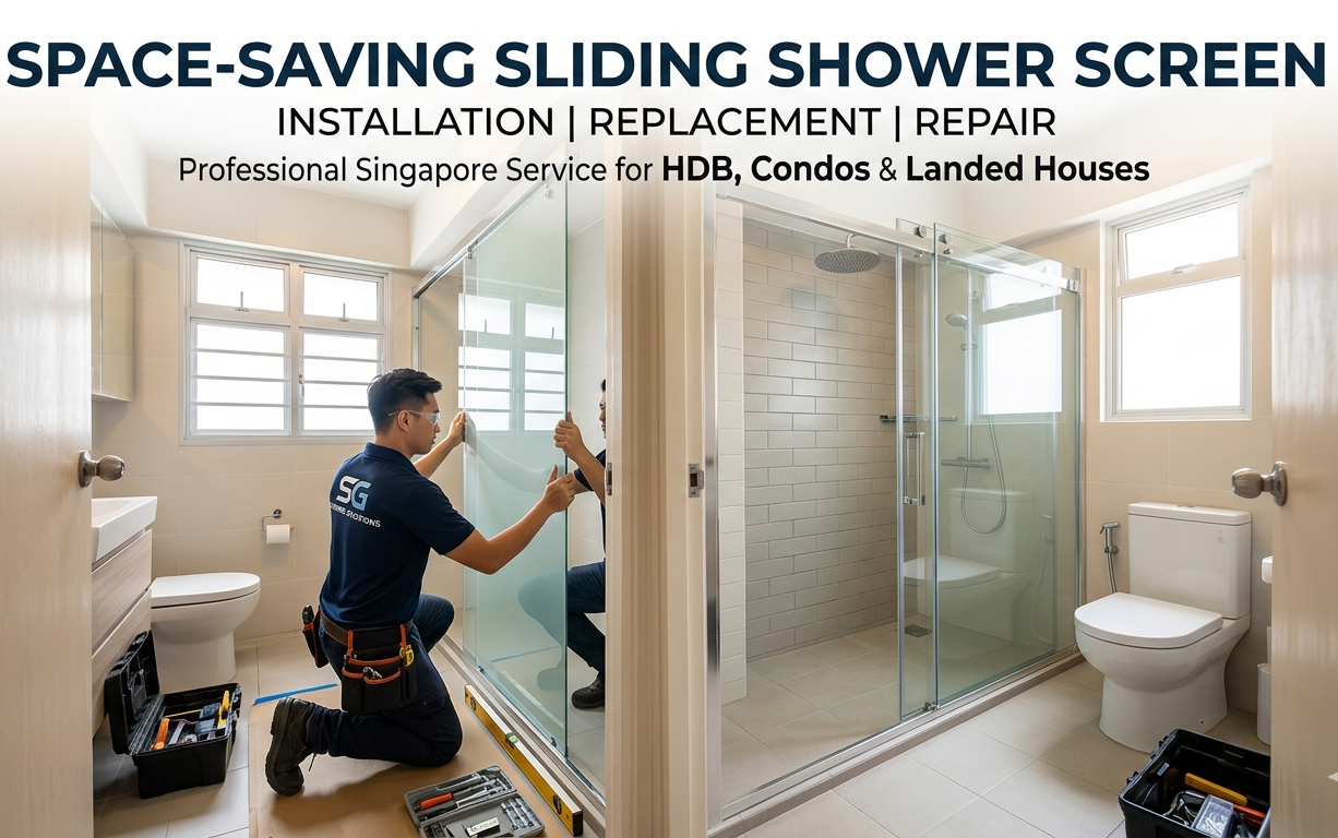 https://techpaysolutions.sg/Normal Sliding Shower Screen